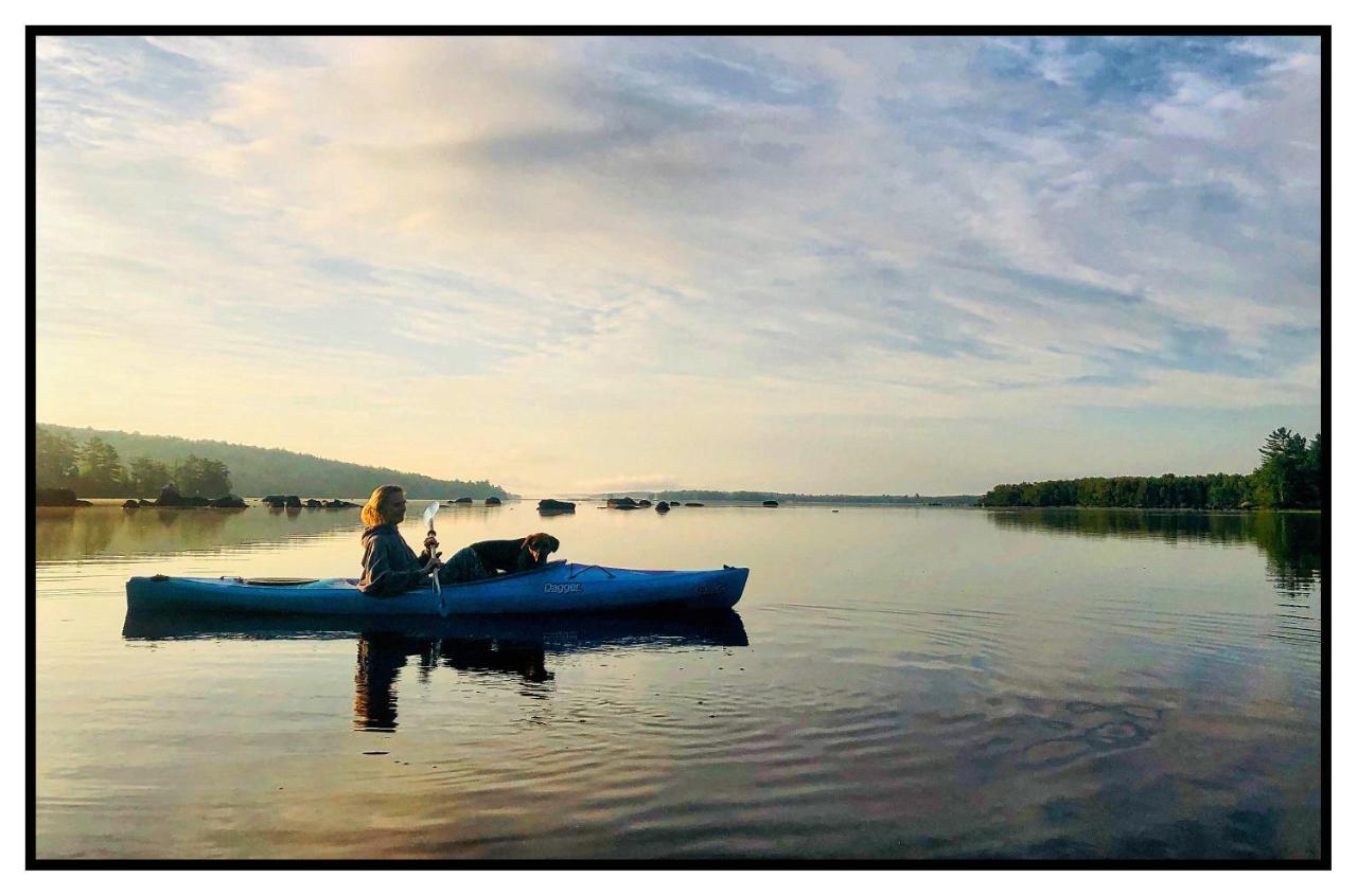 Sewall House Yoga Retreat Island Falls エクステリア 写真